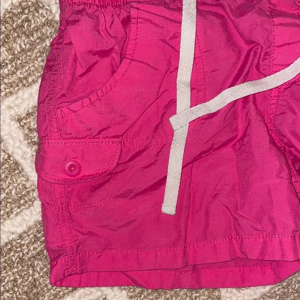 Women’s Pink Drawstring Casual Shorts